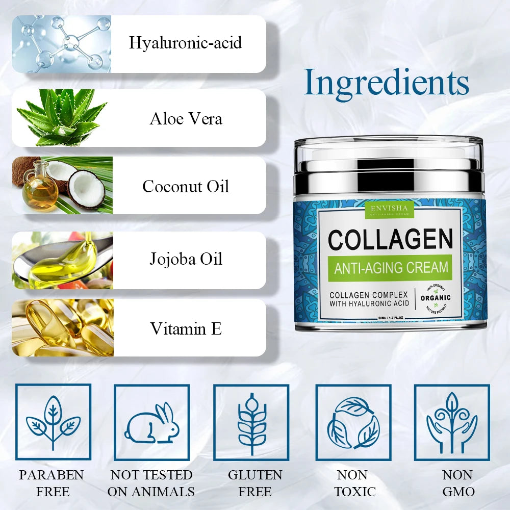 Collagen- Anti-Wrinkle  Anti-Aging, moisturizing  cream