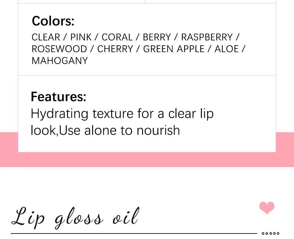 Moisturizing Lip Balm Original Lip Oil Gloss Care of the Lips Benetitnt for Lips Plumping Exfoliating Pink Plumping Gloss Oil