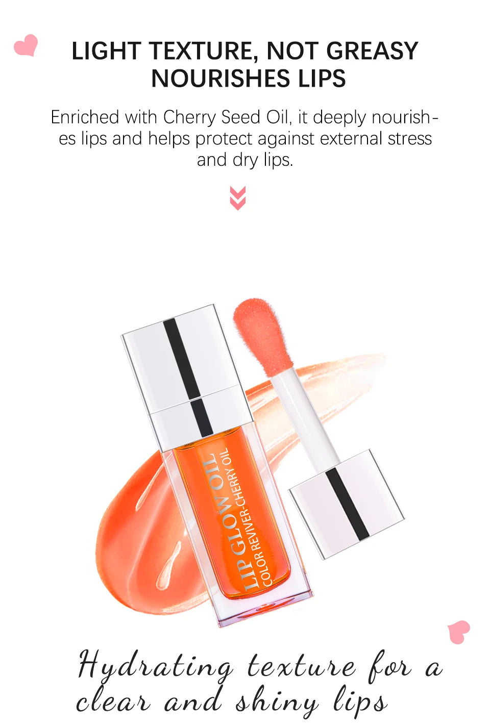 Moisturizing Lip Balm Original Lip Oil Gloss Care of the Lips Benetitnt for Lips Plumping Exfoliating Pink Plumping Gloss Oil